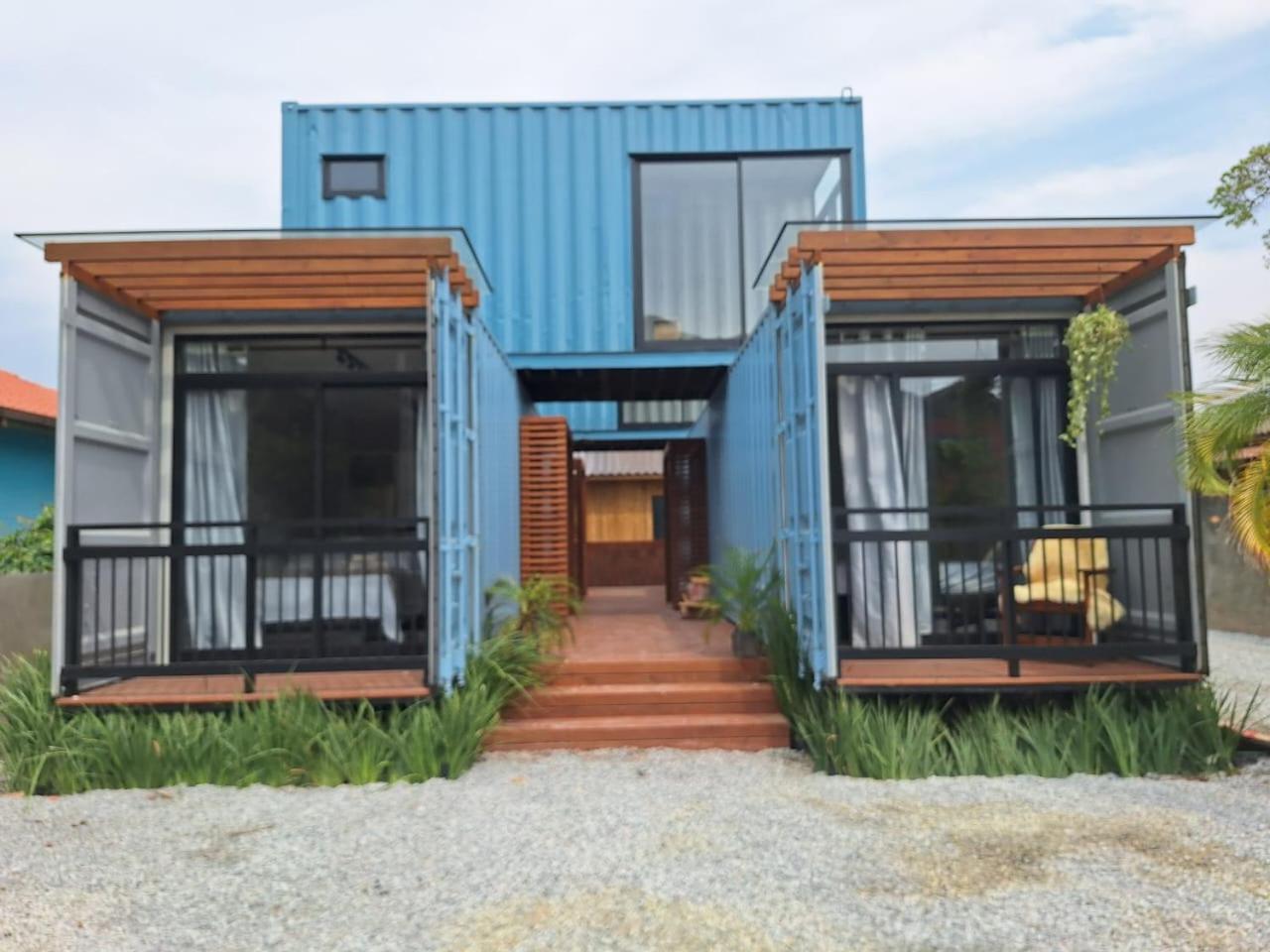Pousada Ecoblue Container Palhoça Buitenkant foto