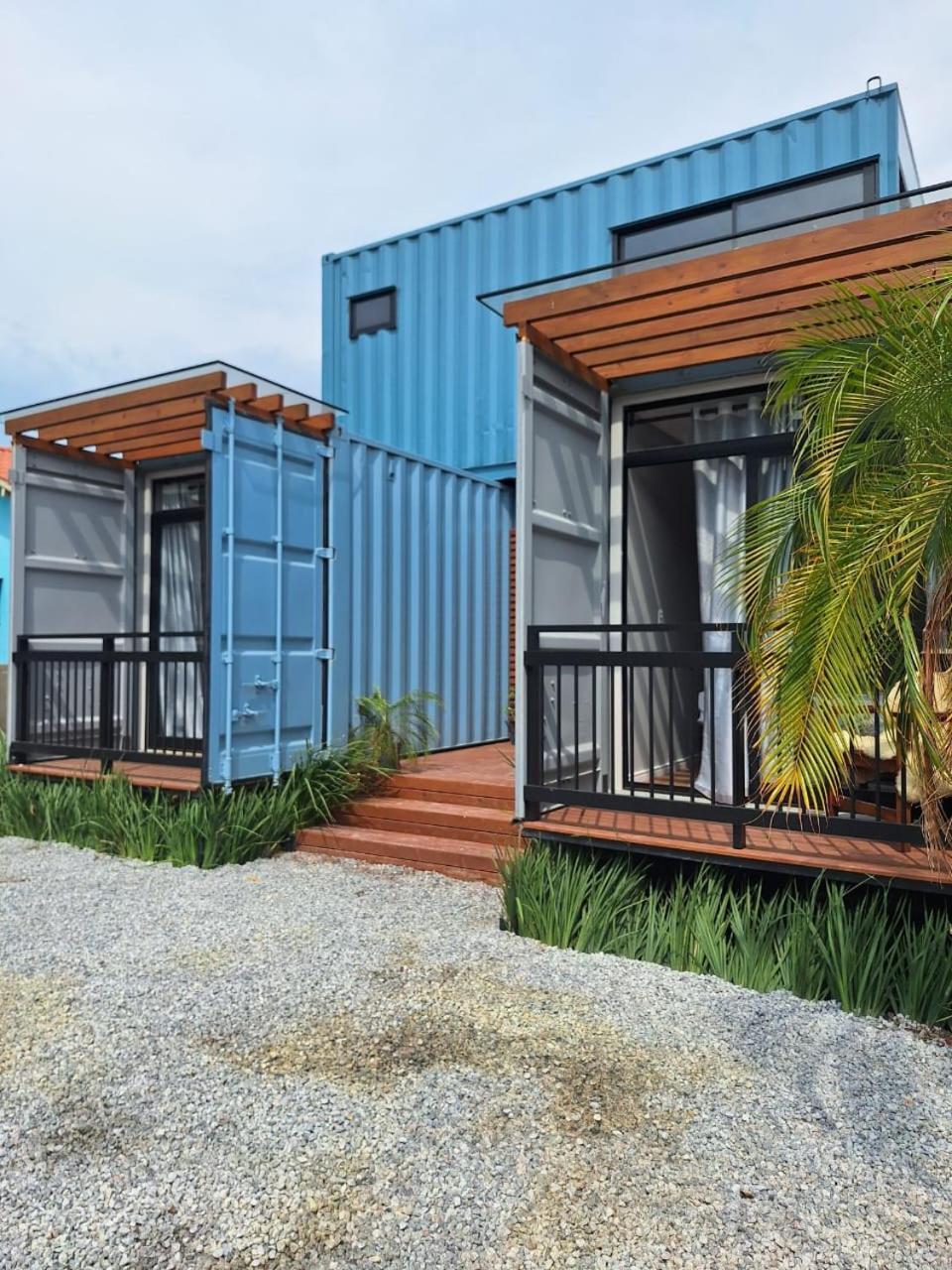 Pousada Ecoblue Container Palhoça Buitenkant foto